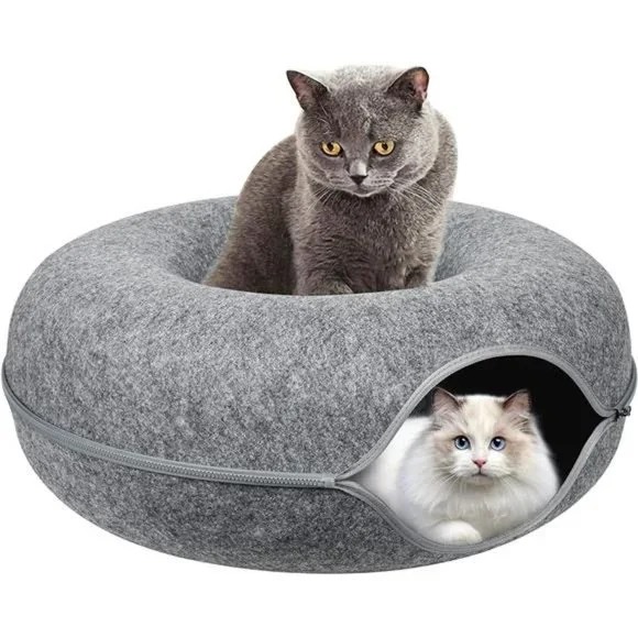 Cat Cat Tunnel Bed Cat Cave Bed Beds For Indoor Cats Large Cat House For Pet Cat Poshmark